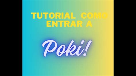 entrar no poki.